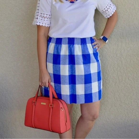 J.Crew Printed linen-cotton sidewalk mini skirt - Picture 5 of 5